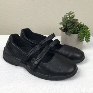 Propet Black Leather Twilite Walker SZ 10W